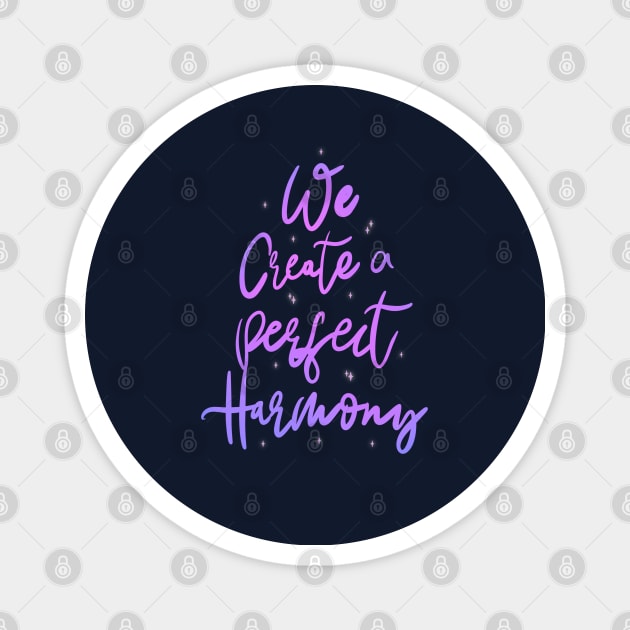 Perfect Harmony JulieAndThePhantoms Song Magnet by annysart26